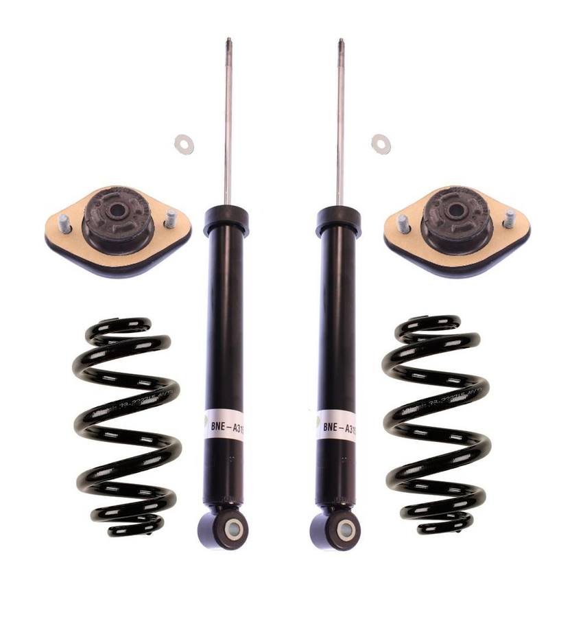 BMW Shock Absorber and Coil Spring Assembly - Rear (Sport Suspension) (B4 OE Replacement) 33531095710 - Bilstein 3817311KIT